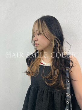 ヘアースマイルクー(HAIR SMILE COEUR) 【YUKA】フェイスフレーミング × レイヤーカット