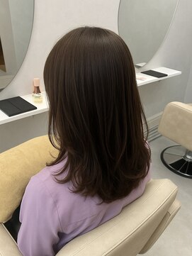 ラル(Lalu) レイヤー/ハッシュカット/韓国/カラー