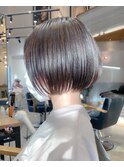 【加々美】タイトなぷつっとボブ