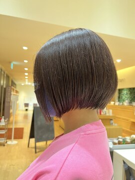 似合わせカット/ボブカット/酸性ストレート