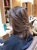 ピークアブー アヴェダ アトレ恵比寿(PEEK-A-BOO AVEDA)&nbsp;ミディアムレイヤーパーマカラー