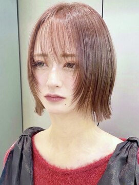 ダブルトーキョー シブヤ(W-TOKYO SHIBUYA) 【ボブウルフ】ボブレイヤー　ウルフカット　顔周りウルフ