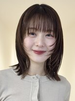 アイトーキョーエス 渋谷(AI TOKYO S) レイヤーボブ/オリーブベージュ/結べるボブ