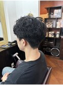 メンズマッシュ　ツイストスパイラルパーマ　佐世保