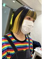 クレア 下北沢(CREA)&nbsp;２０代ブリーチカラー/下北沢/ダブルカラー/レイヤーカット
