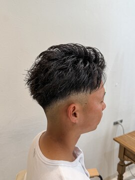 アンソル オブ リシェール(N'SOL of RICHAIR) スウィングショート/フェザーショート/フェード/メンズカット