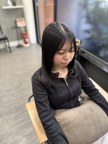ココット 京橋店(cocotte)&nbsp;艶髪ダークグレー×レイヤースタイル