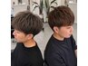 【阿世賀指名限定】髪色で印象チェンジカット+カラー＋眉カット＋頭皮ケア