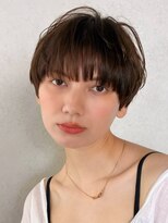 カナン 銀座(CANAAN) ニュアンスショート ニュアンスマッシュ ワイドバング