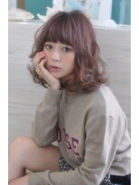 クラン(clan)&nbsp;ラベンダーベージュ☆ふわミディ