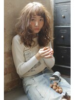 カライング(ing) 【+~ing 】透明感のあるふわロング walnut添え【柳沼くるみ】