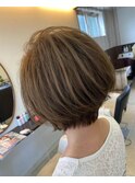 ゆるふわショートボブ