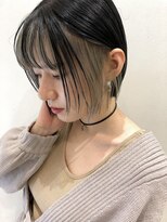 トルネード(TORNADO)&nbsp;外国人風ミニボブ  インナーカラーグレージュ