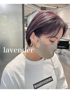 リリー(Lilley) 【Lilley 稲永麻衣】ラベンダー+透け感ヘア 天神/今泉