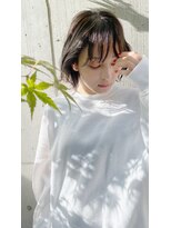 フラミューム たまプラーザ(flammeum)&nbsp;レイヤーボブ×モカブラウン【フラミュームたまプラーザ】