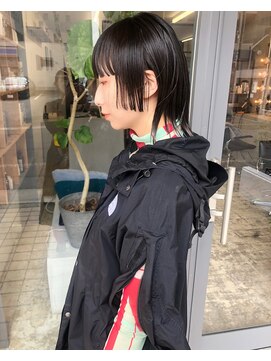 マメ(mame) モードボブ/デザインボブ/黒髪ボブ