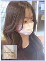 ネオリーブアーチ 武蔵小山店(Neolive arch) 大人韓国風くびれミディ × 部分ケアパーマ【武蔵小山美容室】