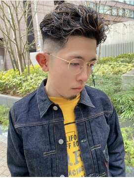 ロンドガルマン 名古屋(Lond GULLMAN) 【Lond GULLMANHide】MEN'S HAIR/フェード/パーマ/ハイライト