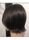 大人かわいい外ハネスタイル