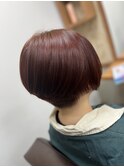 前下がりボブ