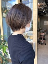 ニュイ(Nuii)&nbsp;大人かわいいボブショート＆アッシュグレーベージュ