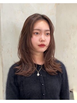 ロンド 表参道店(Lond) イメチェンヘアスタイル　ハッシュカット　レッドブラウン