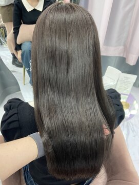 ガーランド(Girland) 【girland】ラベンダーブラウン/韓国風/レイヤーカット