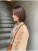 大人カジュアル 20代30代40代 縮毛矯正 軽やかレイヤーボブ