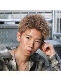ハイトーンパーマスパイキー