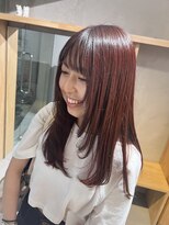 アッシェオレン(Ashe oleng)&nbsp;ブリーチ無しOK レッド系カラー