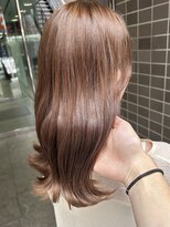 松本平太郎美容室 吉祥寺パートファイブ(PART5)&nbsp;イノアカラー×ミルクティーベージュ/30代40代50代60代