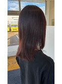 ピンクブラウン×ミディアム/20代30代40代50代