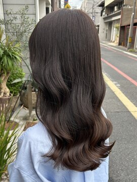 レリコ ニド(Relico-nid) 髪質改善20代30代40代大人可愛いラベンダーブラウン