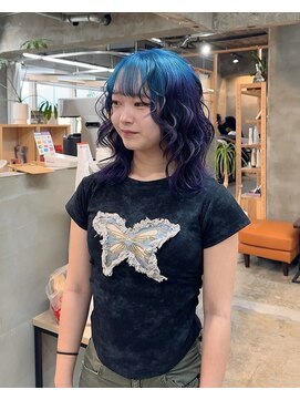 フリーラ 京都河原町三条店(freera) ブルー×パープル【デザインカラー】