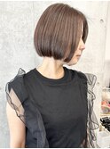 ＊大人ボブ耳かけボブコンパクトボブミニボブ前髪なし30代40代3