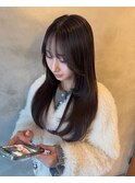 レイヤーカット トレンドヘア ガーリーヘア 縮毛矯正 髪質改善