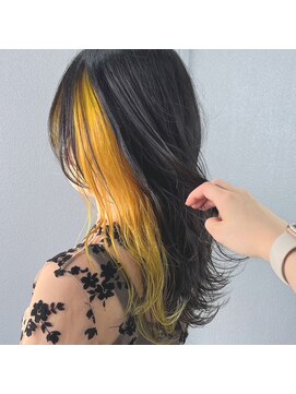 ミル(1001 mille) イルミナカラー/インナーカラー/インナーイエロー/カラー