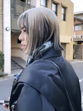 キャロルガーデンズ ボコカ 表参道(Carroll Gardens bococa) アンブレラカラー/ボブ/デザインカラー/メンズヘアー　azu