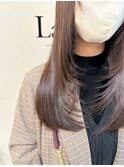 セミロングレイヤー◎