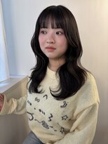 ココルアナ(coco luana)&nbsp;レイヤーカット/ブラウンカラー/韓国/髪質改善