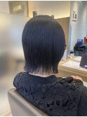 綺麗なワンレンボブスタイル
