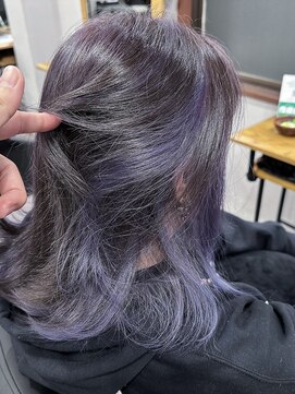 アフェクト 上大岡(affect) インナーカラー/ラベンダー/パープル/デザインカラー/上大岡