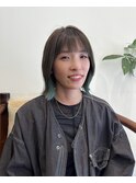 ♪ボブ × インナーカラー♪