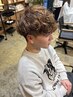 【吉田指名のみ男性限定】カット+パーマ+炭酸パック　￥9900～