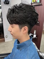 マーズ(MARS) ブルーブラック×フェザーパーマ
