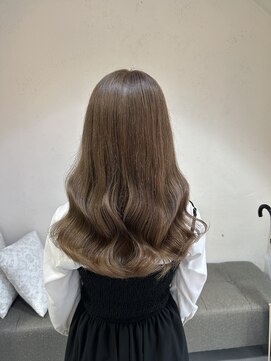 アコレ カリテ 草津店(ACCOLE qualite) ミルクティーベージュカラー/20代/イルミナカラー