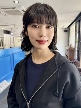 ナービス(NARVIS) ショートボブ/ゆるカール