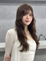 SSAW&nbsp;フォワード巻き韓国レイヤー＋ブラウンベージュ