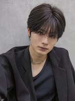 シティ(CITY) フェザーパーマブルーブラックショートビジネスサイドパート