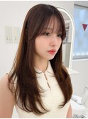 韓国風レイヤーカット/髪質改善/ダブルカラーハッシュカット